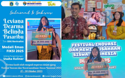 SMAN 8 Jakarta di FIKSI 2025 berhasil meraih Medali Emas